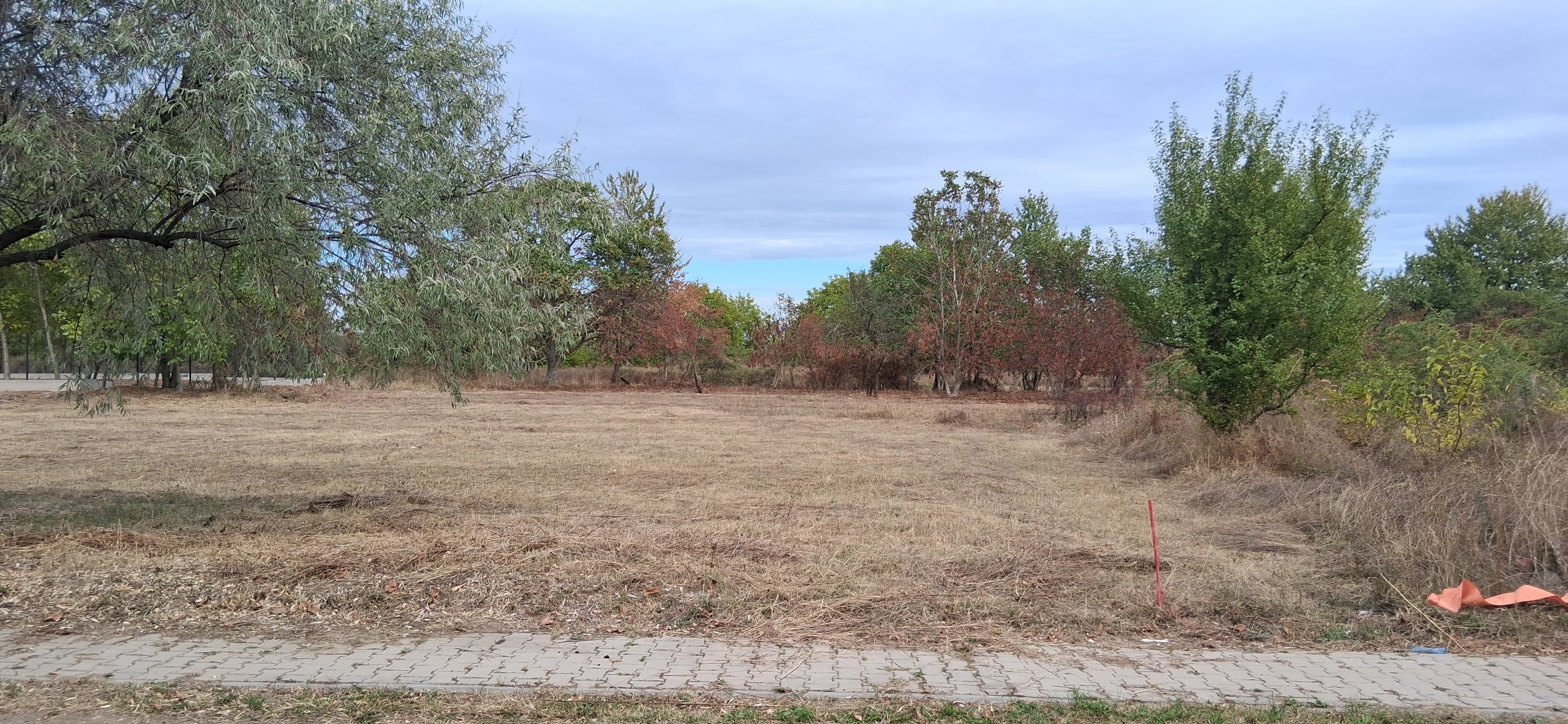 Teren intravilan 836 mp , deschidere 24 ml , ideal pentru construirea unei locuinte permanente sau casa de vacanta , zona linistita  - 1